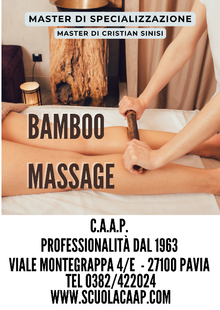 Corsi di bamboo massagge caap pavia 