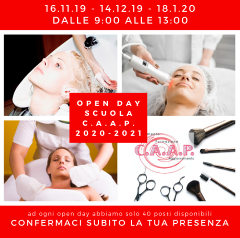 OPEN DAY CAAP 2020