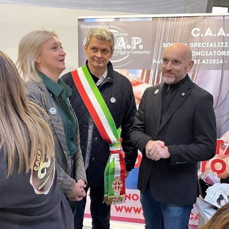 P.O.G. 23 - SINISI CRISTIAN E IL SINDACO DI PAVIA FRACASSI