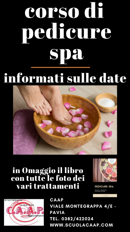 CORSO master - pedicure spa CAAP PAVIA