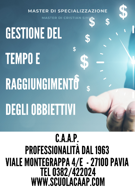 gestione del tempo e raggiungimento obbiettivi