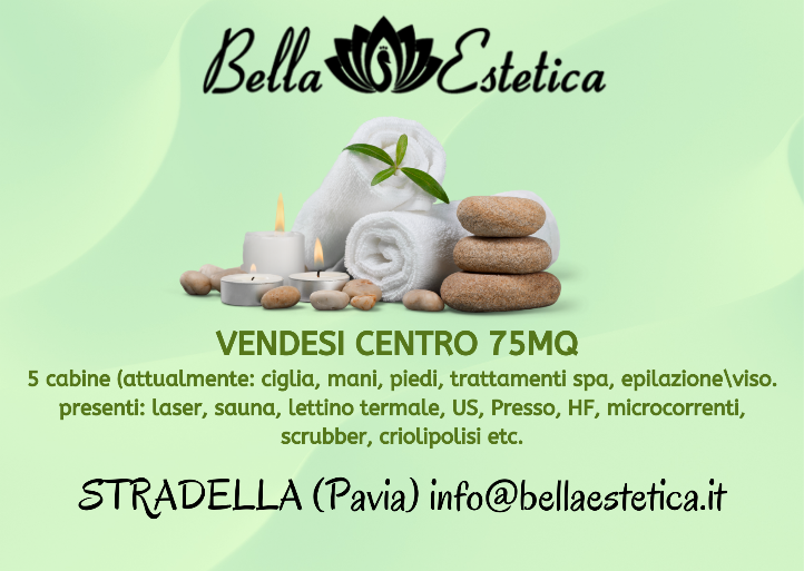 vendita negozio di estetica a Stradella Pavia - vendita negozio di estetica a Stradella Pavia -