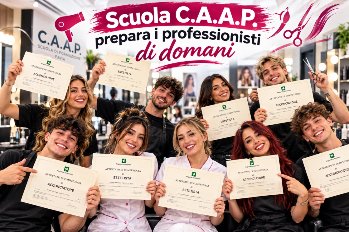 talenti acconciatori e estetiste DDIF - CAAP PAVIA