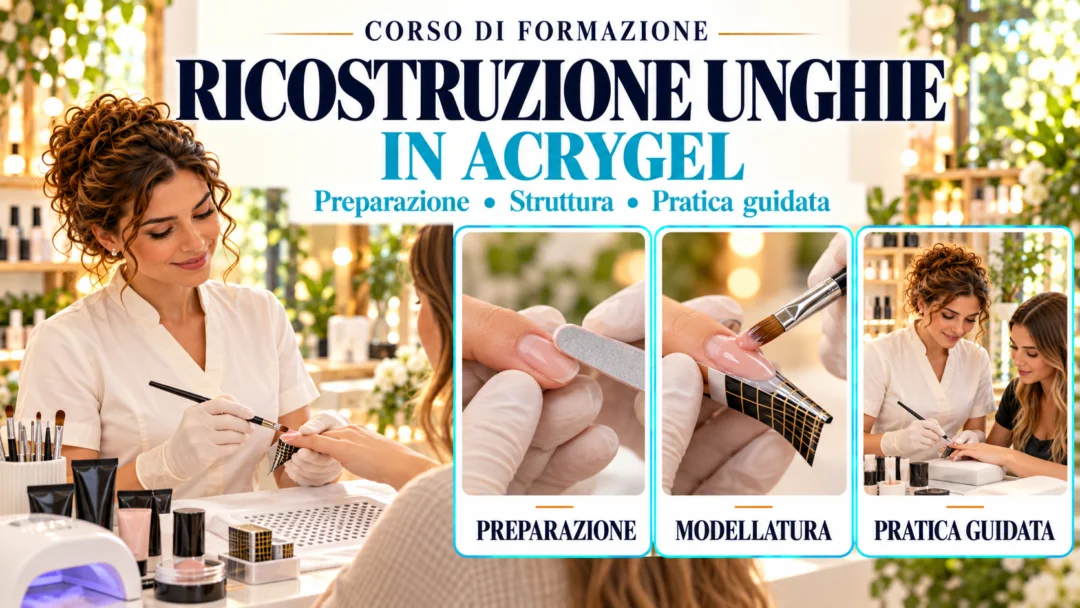Ricostruzione unghie in acrygel